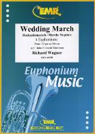 WEDDING MARCH treble/bass clef