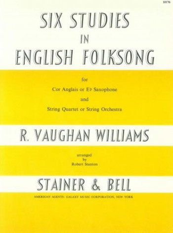 SIX STUDIES IN ENGLISH FOLKSONG Cor Anglais part