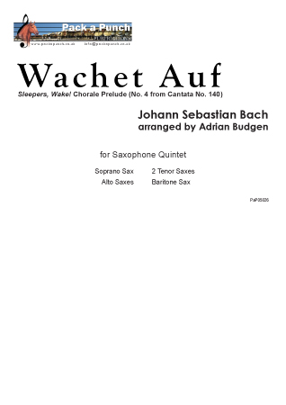 WACHET AUF (score & parts_
