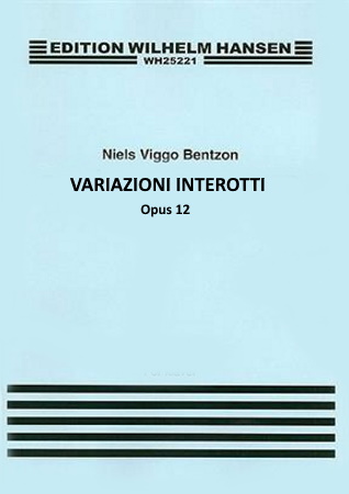 VARIAZIONI INTEROTTI Op.12 set of parts