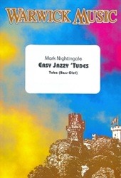 EASY JAZZY 'TUDES + Online Audio (bass clef)