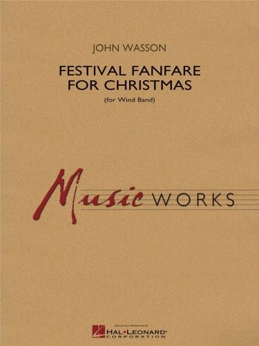 FESTIVAL FANFARE FOR CHRISTMAS (FOR WIND BAND) (score & parts)