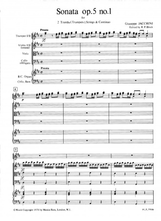 SONATA in D major Op.5 No.1