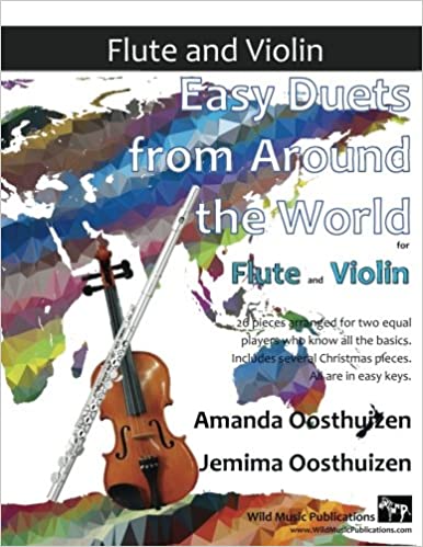 EASY DUETS FROM AROUND THE WORLD for Flute & Violin