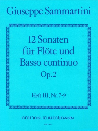 12 SONATAS Op.2 Volume 3