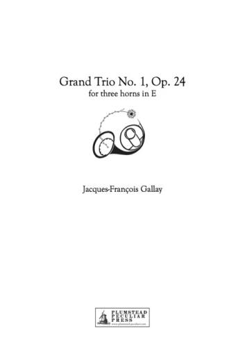 TROIS GRAND TRIOS Op.24 No.1