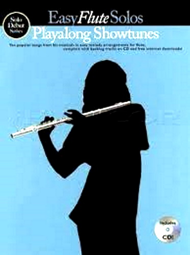 PLAYALONG SHOWTUNES + CD Easy Flute Solos