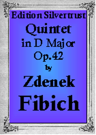 QUINTET in D major Op.42 (piano score & parts)