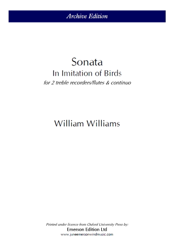 SONATA 'In Imitation of Birds'