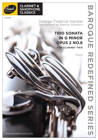 TRIO SONATA in G minor Op.2 No.6 (score & parts)