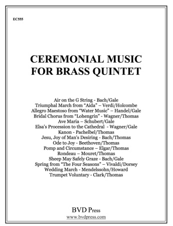 CEREMONIAL MUSIC for Brass Quintet Horn in F