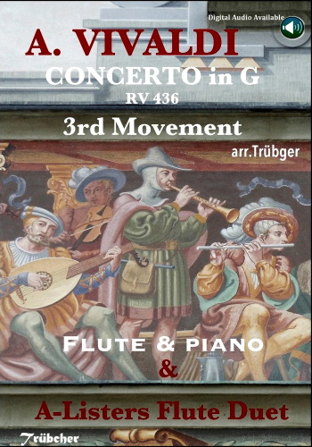 ALLEGRO (3rd Movement) from Concerto in G major (RV436) + CD
