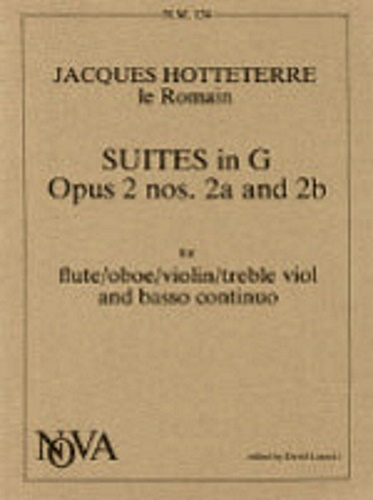 SUITES in G Op.2, Nos. 2a & 2b