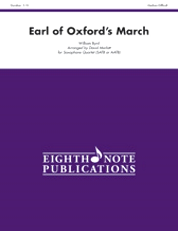 EARL OF OXFORD’S MARCH (score & parts)