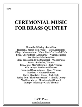 CEREMONIAL MUSIC for Brass Quintet