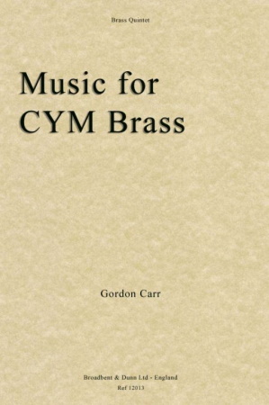 MUSIC FOR CYM BRASS Brass Quintet No.2 (score & parts)