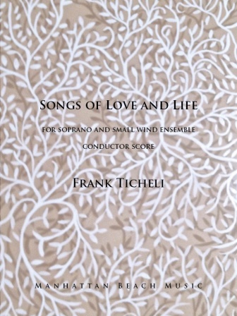 SONGS OF LOVE AND LIFE (conductor's score)