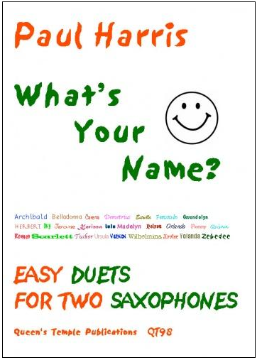 WHAT'S YOUR NAME? Easy duets