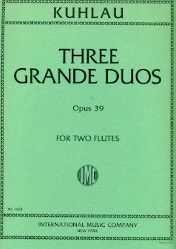 THREE GRANDE DUOS Op.39