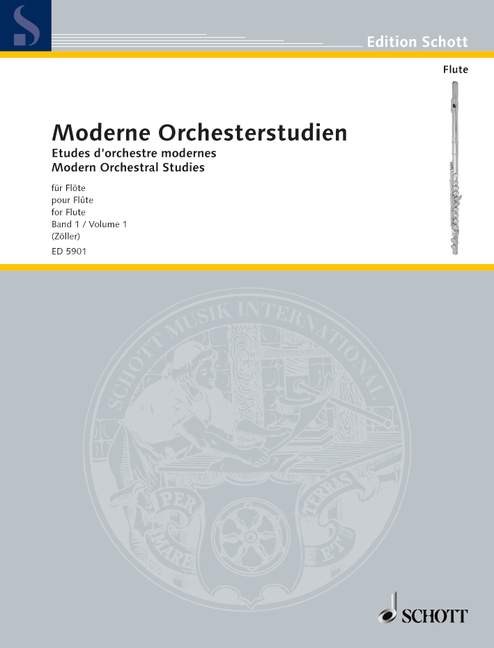 MODERNE ORCHESTERSTUDIEN Volume 1