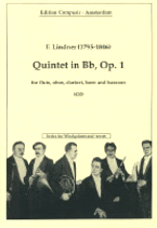 QUINTET in Bb major, Op.1 score & parts