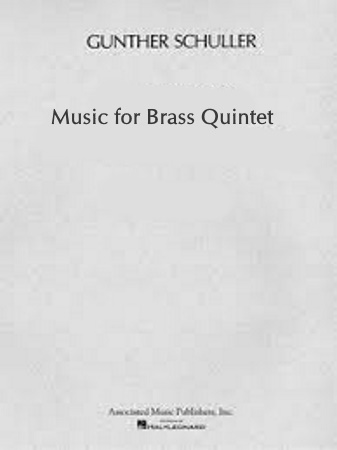 MUSIC FOR BRASS QUINTET (score & parts)
