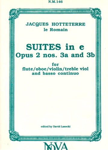 SUITES in e minor Op.2, Nos. 3a & 3b