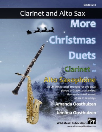 MORE CHRISTMAS DUETS for Clarinet & Alto Saxophone