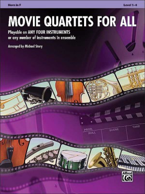 MOVIE QUARTETS FOR ALL Horn in F