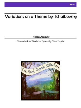 VARIATIONS ON A THEME BY TCHAIKOVSKY Op.35A (score & parts)