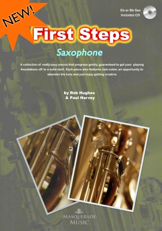 FIRST STEPS Saxophone + Online Audio