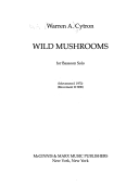 WILD MUSHROOMS