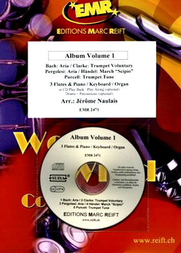 ALBUM FOR THREE FLUTES Volume 1 + CD