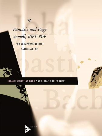 FANTASIE UND FUGE in A minor BWV 904 (score & parts)