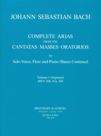 COMPLETE ARIAS & SINFONIAS Flute: Volume 1