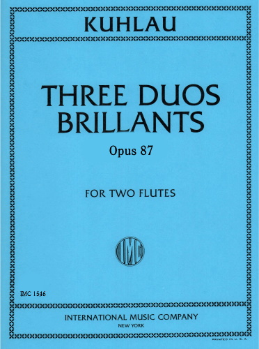 THREE DUOS CONCERTANTS Op.87