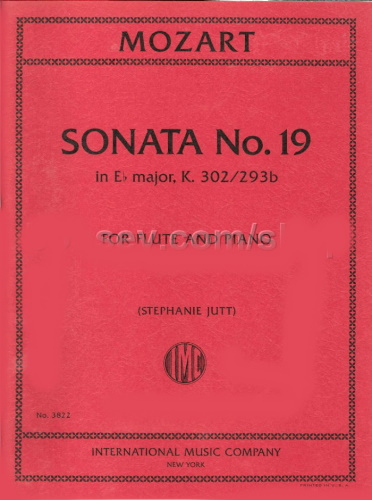 SONATA No.19 in E Flat Major K.302/293b