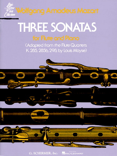 THREE SONATAS from the Flute Quartets