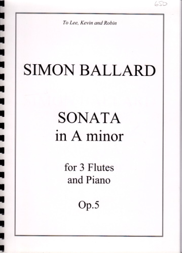 SONATA in A minor Op.5