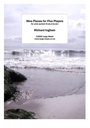 NINE PIECES FOR FIVE PLAYERS (score & parts)
