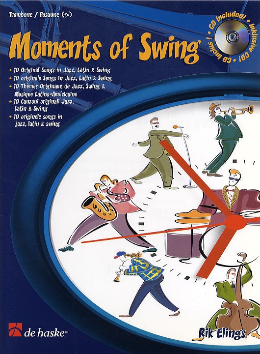 MOMENTS OF SWING + CD (bass clef)
