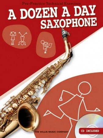 A DOZEN A DAY Alto Saxophone + CD