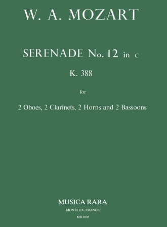 SERENADE No.12 in C minor K388 (set of parts)