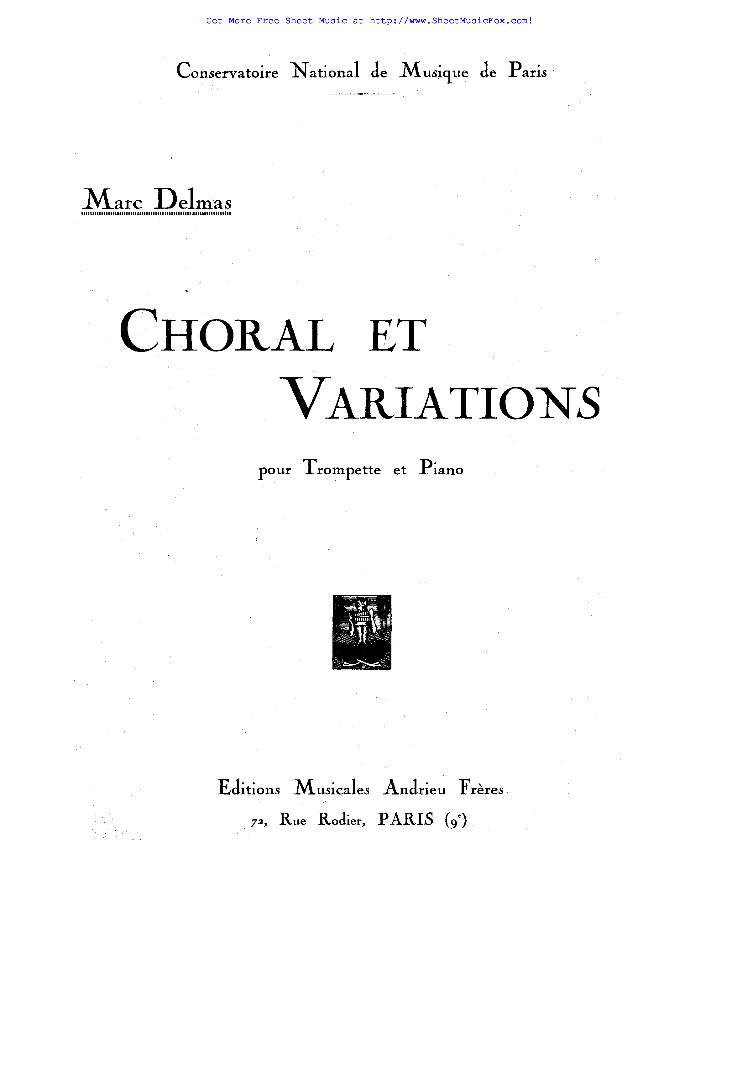 CHORAL ET VARIATIONS Op.37