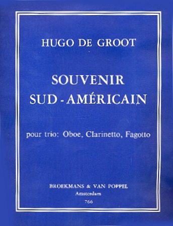 SOUVENIR SUD AMERICAIN (score & parts)
