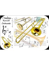 PLACEMATS Trombone (Pack of 4)
