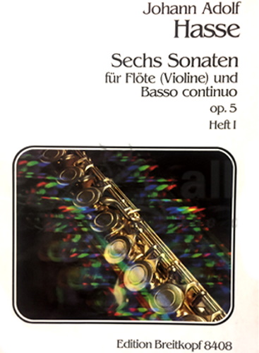 SIX SONATAS Op.5 Volume 1