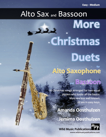 MORE CHRISTMAS DUETS for Alto Saxophone & Bassoon
