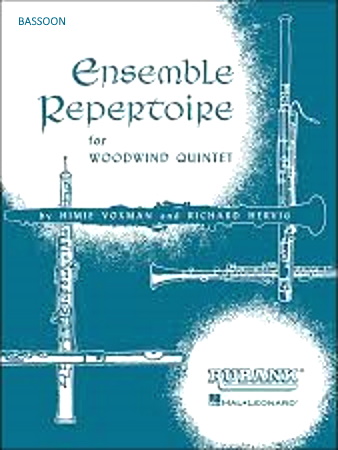 ENSEMBLE REPERTOIRE FOR WOODWIND QUINTET Bassoon Part
