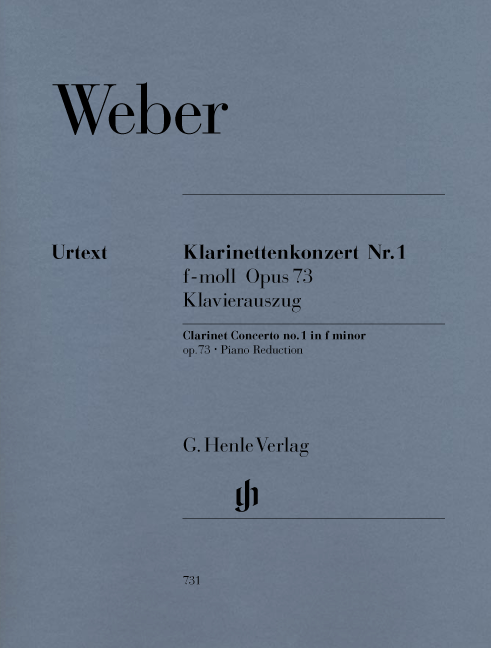 CONCERTO No.1 in F minor Op.73 (Urtext)